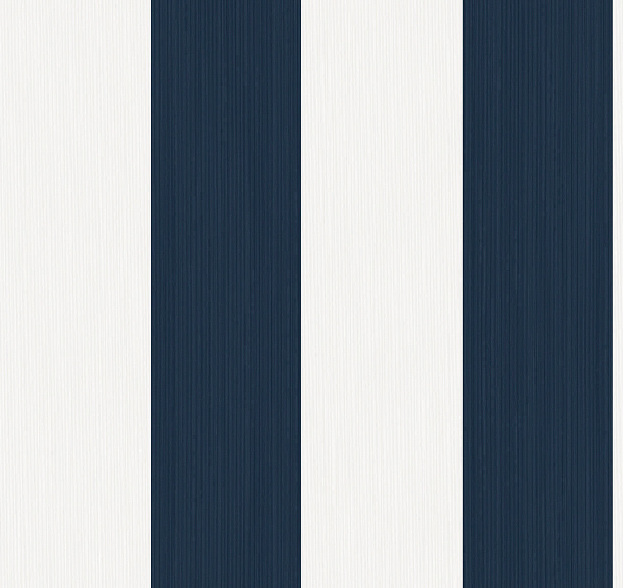 Seabrook Summer House Dylan Striped Stringcloth Wallpaper - Captin Blue