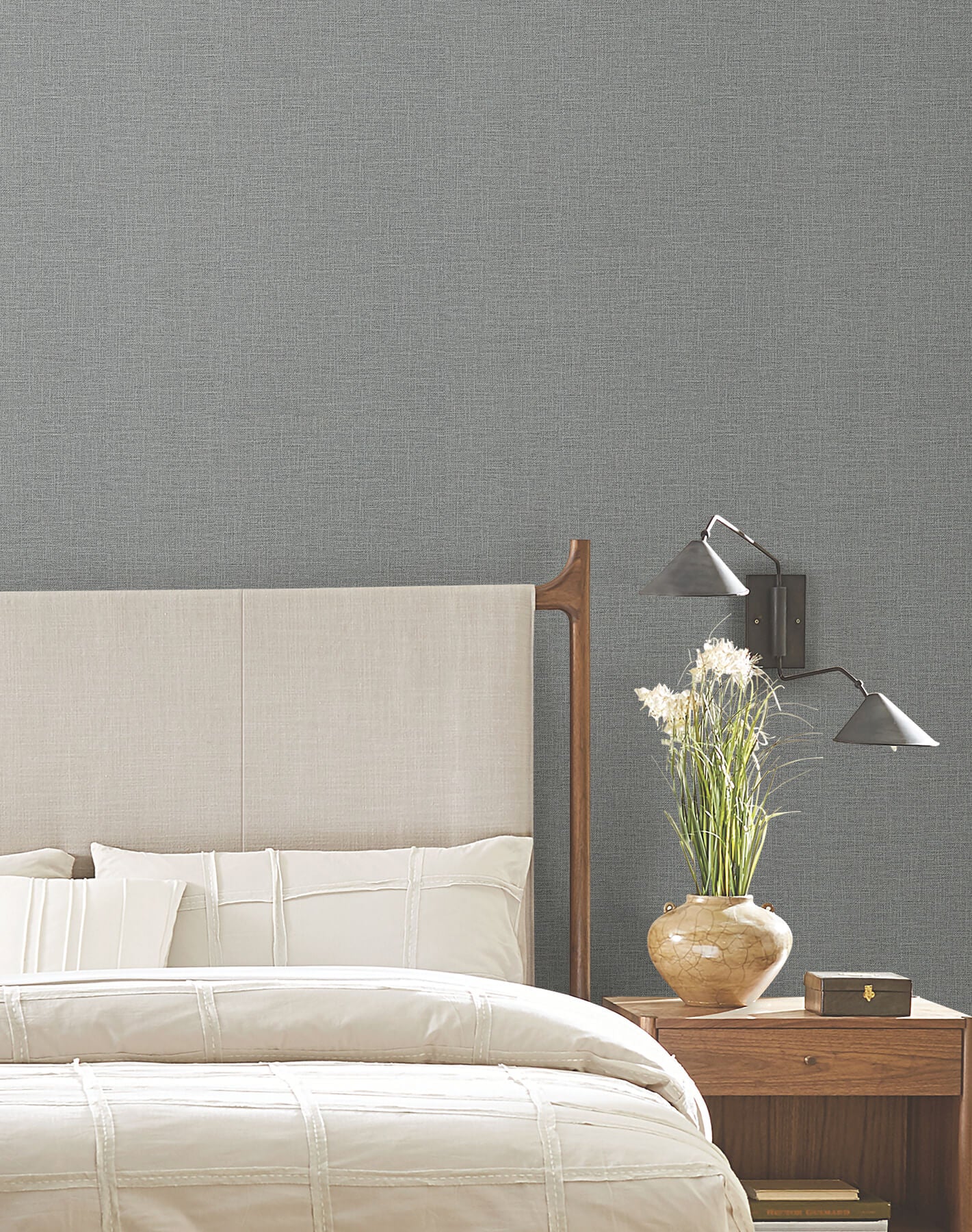York Artisan Studio Loom Wallpaper - Silver