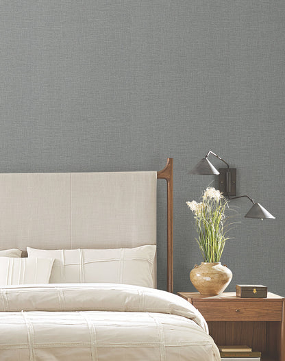 York Artisan Studio Loom Wallpaper - Silver