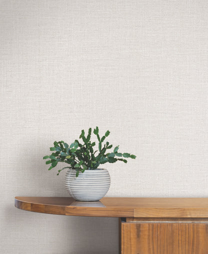 York Artisan Studio Loom Wallpaper - White
