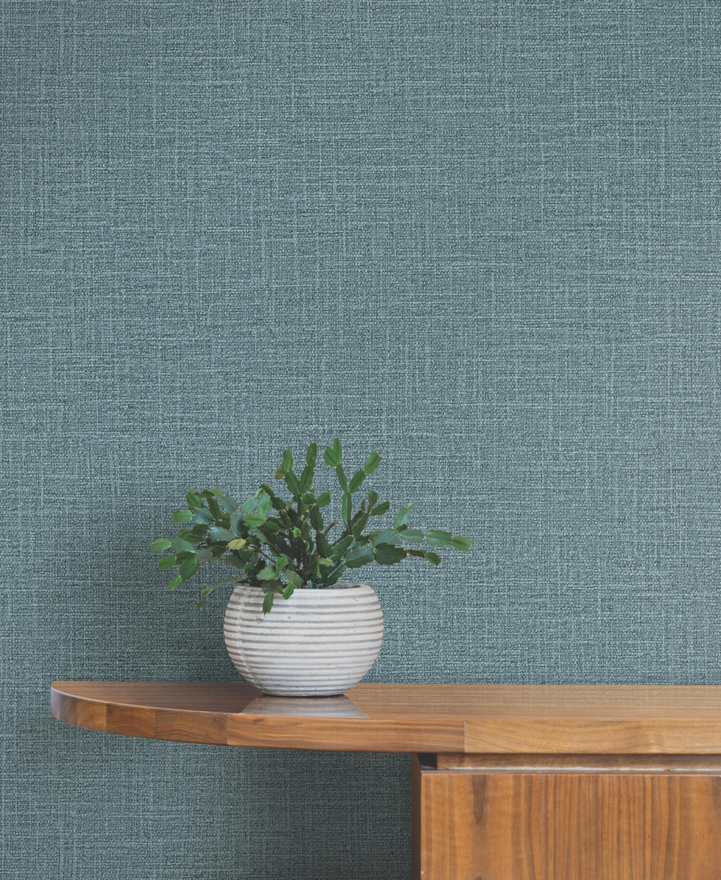 SI26147 York Wallcoverings Artisan Studio Loom Wallpaper - Denim