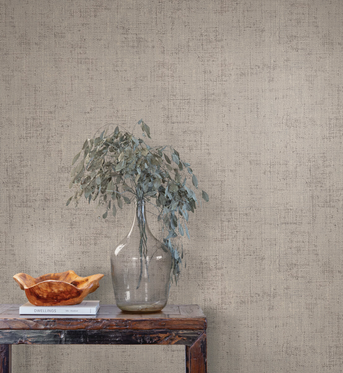 Montecito Alma Wallpaper - Grey