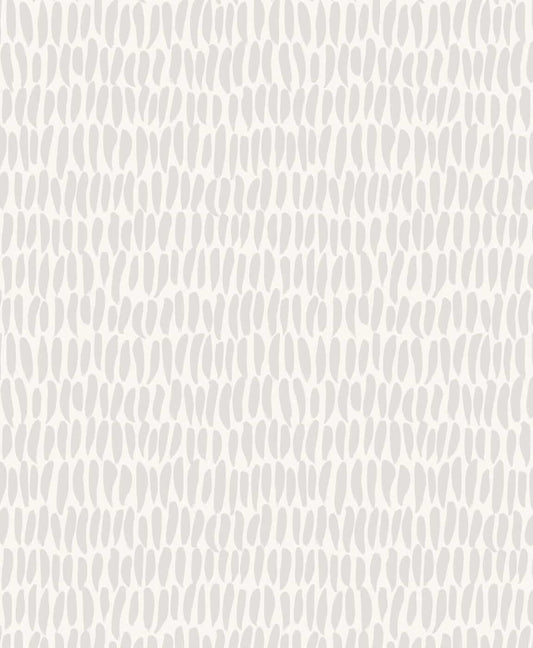 Seabrook Designs The Simple Life Brushwork Wallpaper - Fog