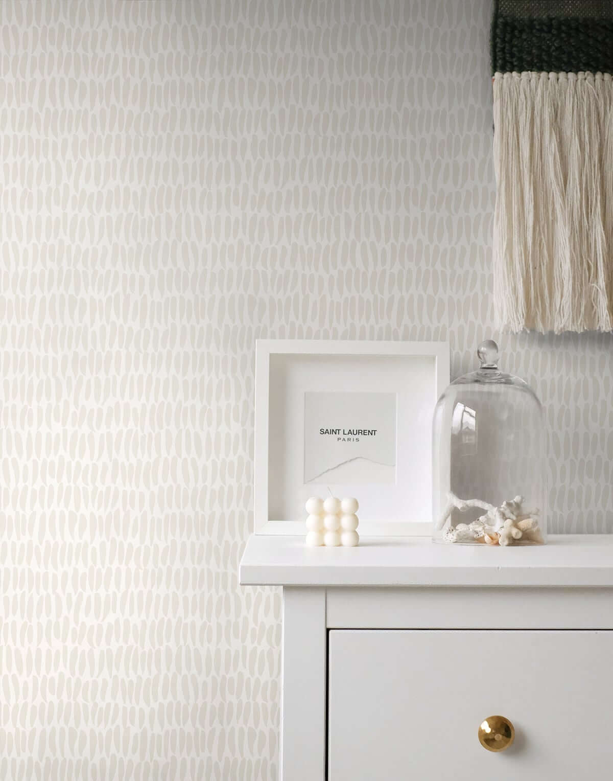 Seabrook Designs The Simple Life Brushwork Wallpaper - Oat Milk