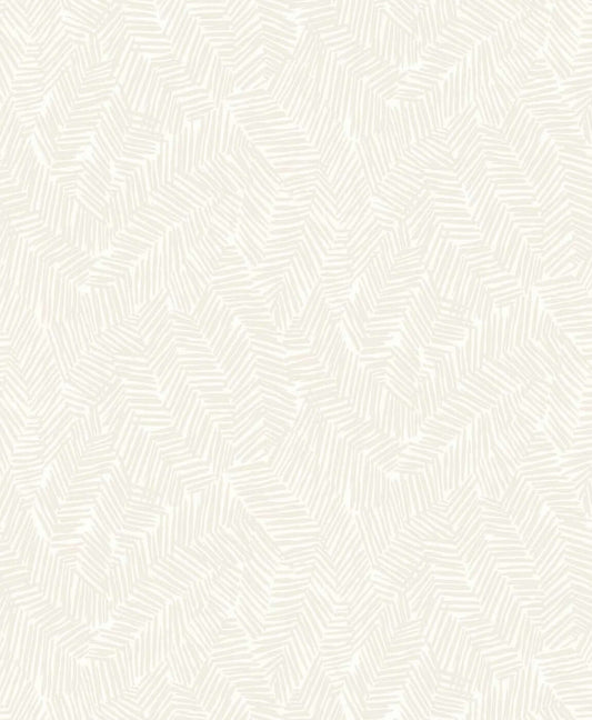 Seabrook The Simple Life Lush Wallpaper - Ivory