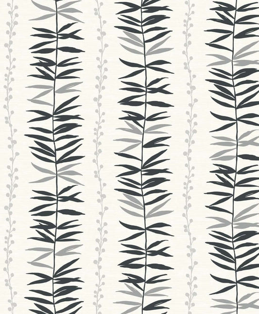 Seabrook The Simple Life Summer Garland Wallpaper - Shadow
