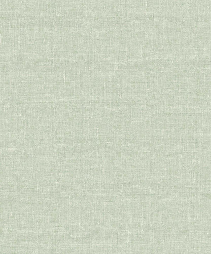 Seabrook The Simple Life Soft Linen Wallpaper - Sage Green