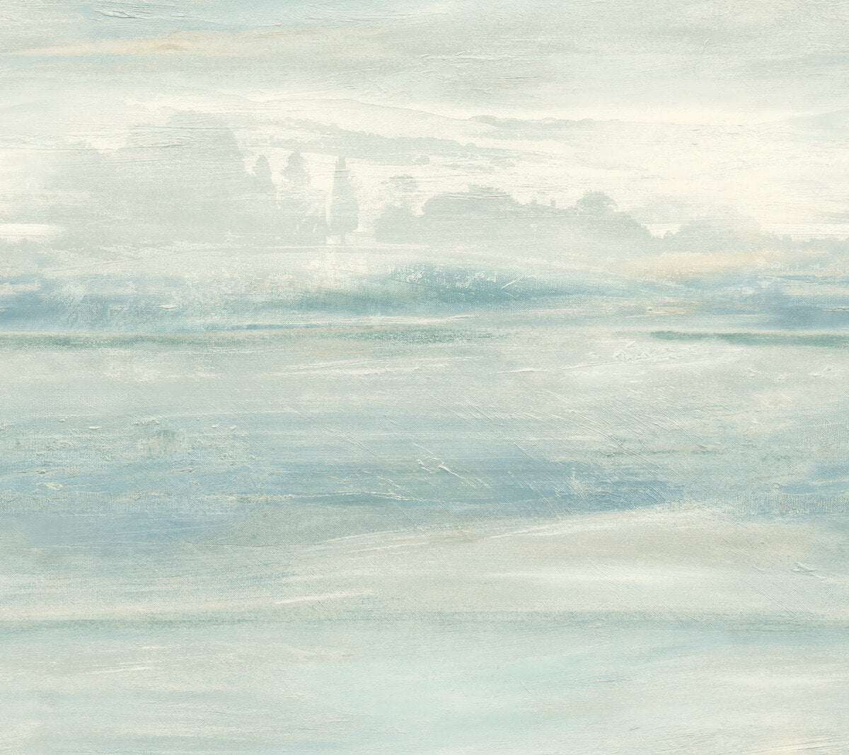 Candice Olson Casual Elegance Soothing Mists Scenic Wallpaper - Blue