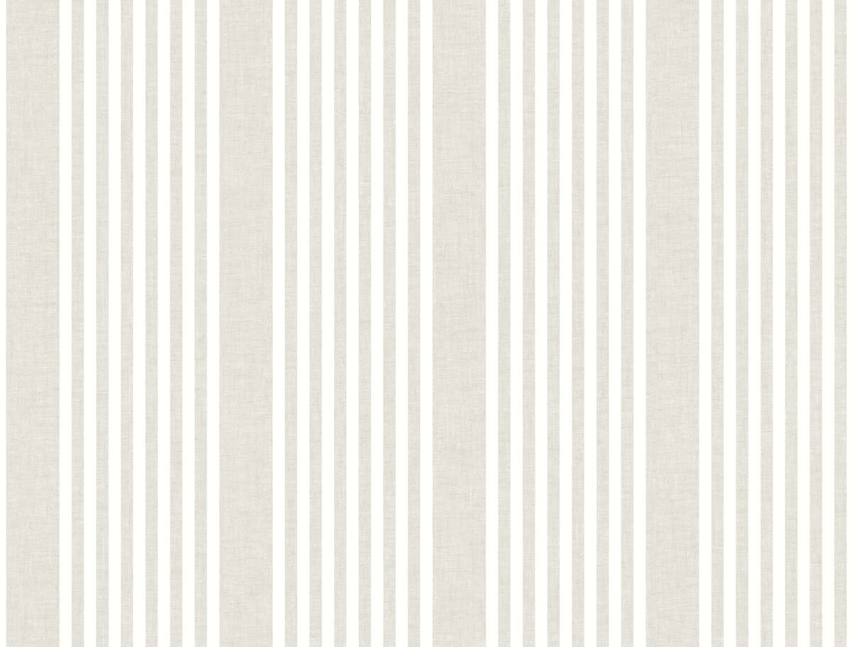 Magnolia Home French Linen Stripe Wallpaper - Soft Linen