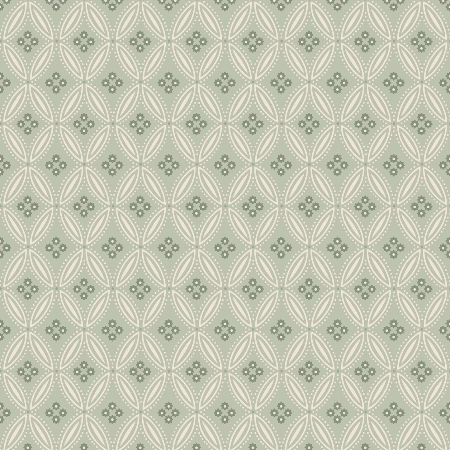 Mitchell Black Stone Lace Wallpaper Sample - Seafoam Green