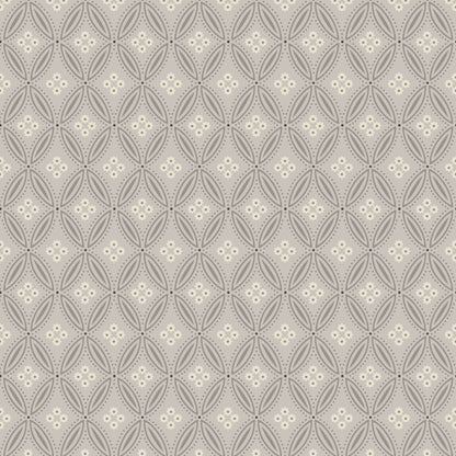 Mitchell Black Stone Lace Wallpaper - Silverprint