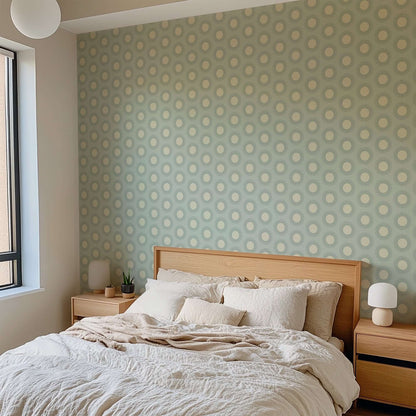 Mitchell Black Sunburst Wallpaper - Hazy Daytime