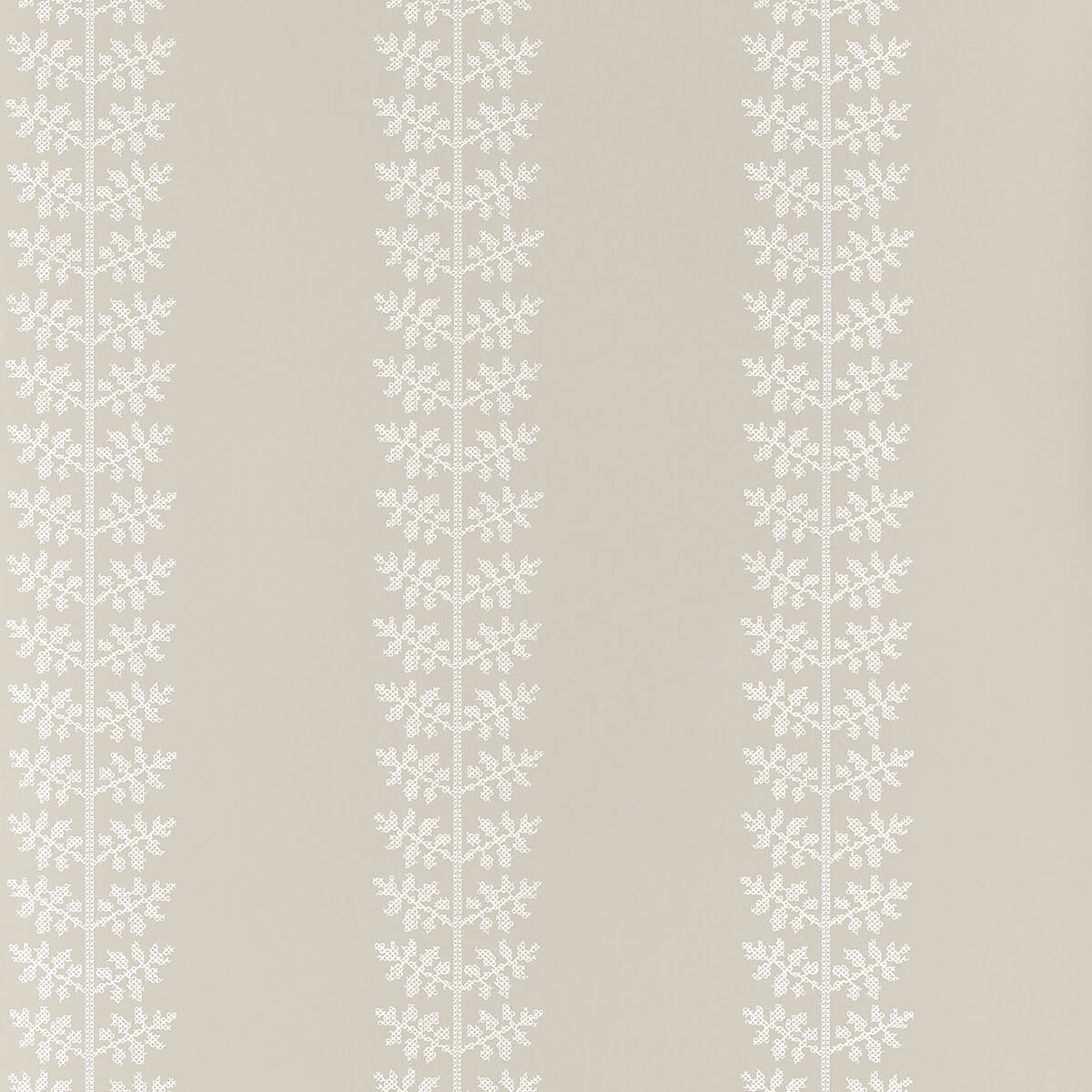 Thibaut Boxwood Amble Wallpaper - Flax