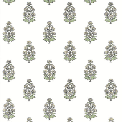 Thibaut Boxwood Audrey Wallpaper - Beige