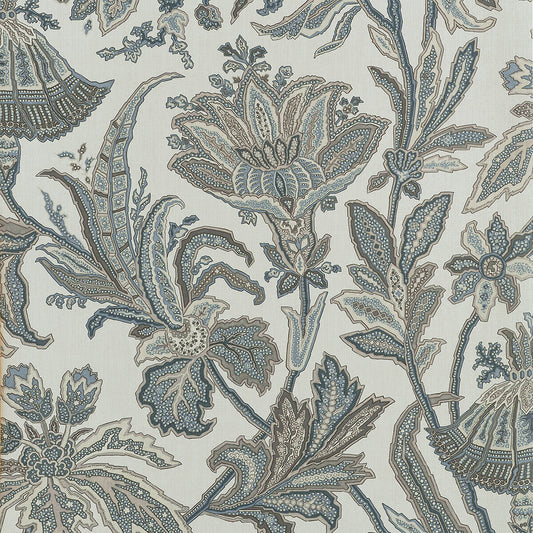 Thibaut Boxwood Breckenridge Wallpaper - Grey & Beige