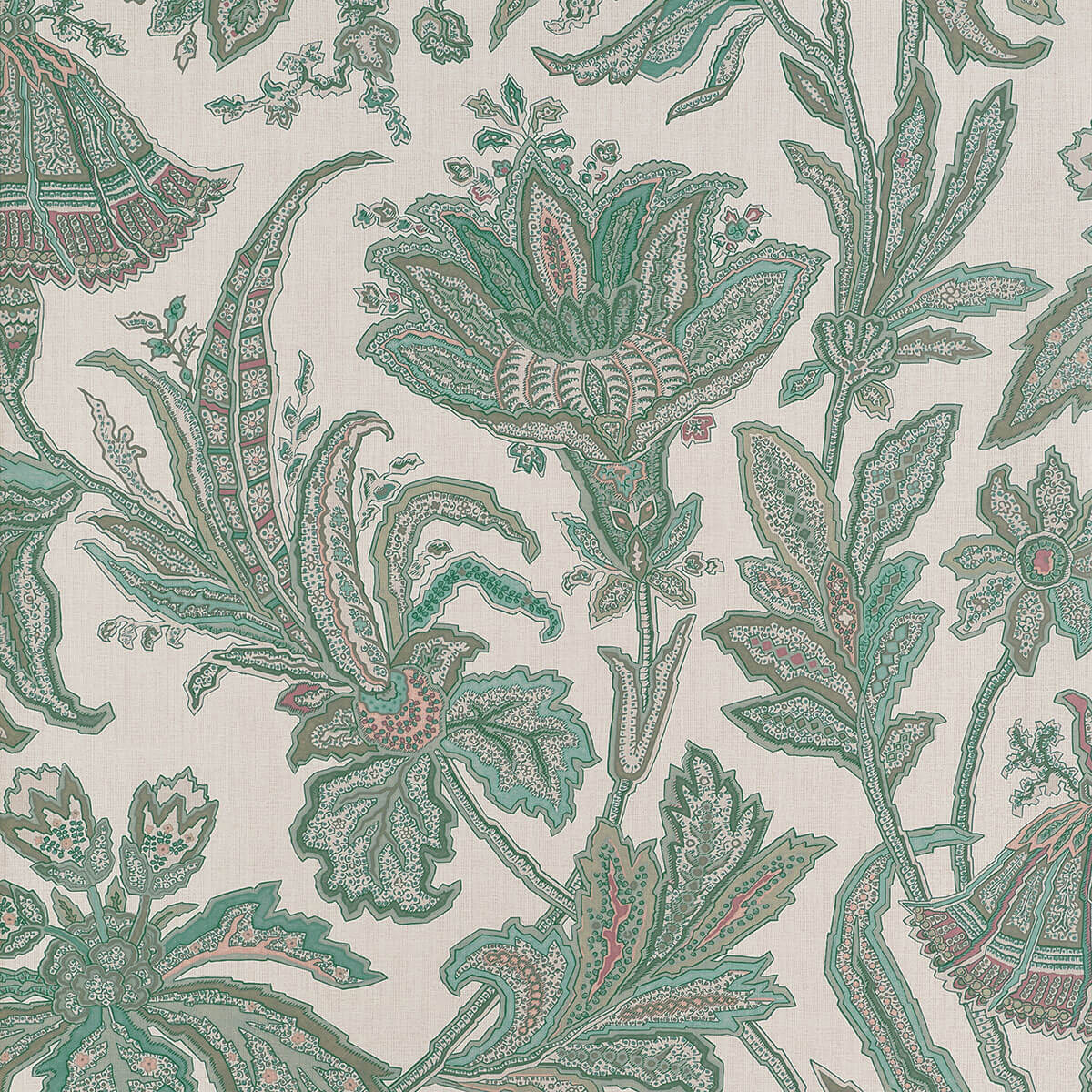 Thibaut Boxwood Breckenridge Wallpaper - Sage