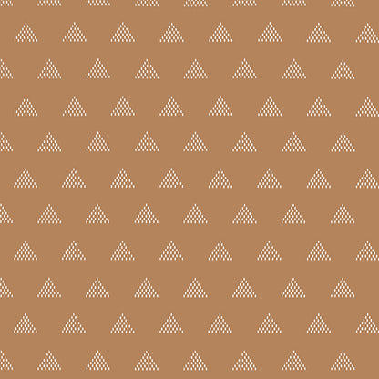 Thibaut Vista Ridge Wallpaper - Ochre