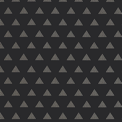 Thibaut Vista Ridge Wallpaper - Basalt Black