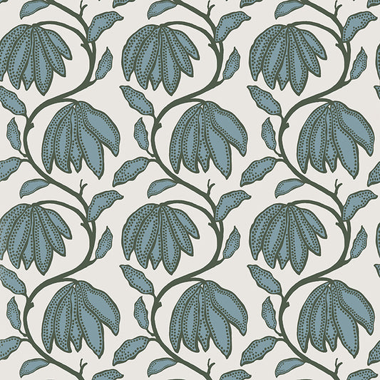 Thibaut Vista Desert Flower Wallpaper - Wild Sage