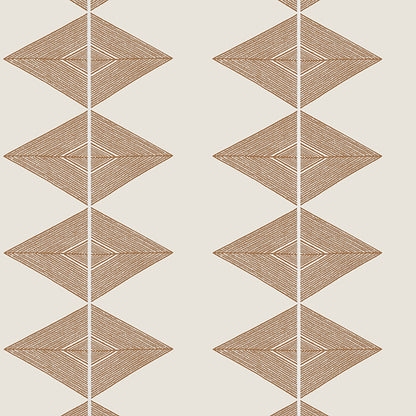 Thibaut Vista Reflection Wallpaper - Ochre