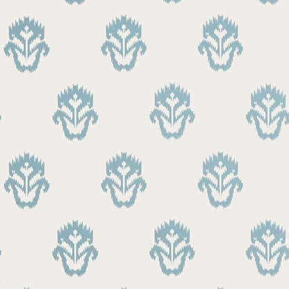 Thibaut Vista Indian Wells Wallpaper - Spa Blue