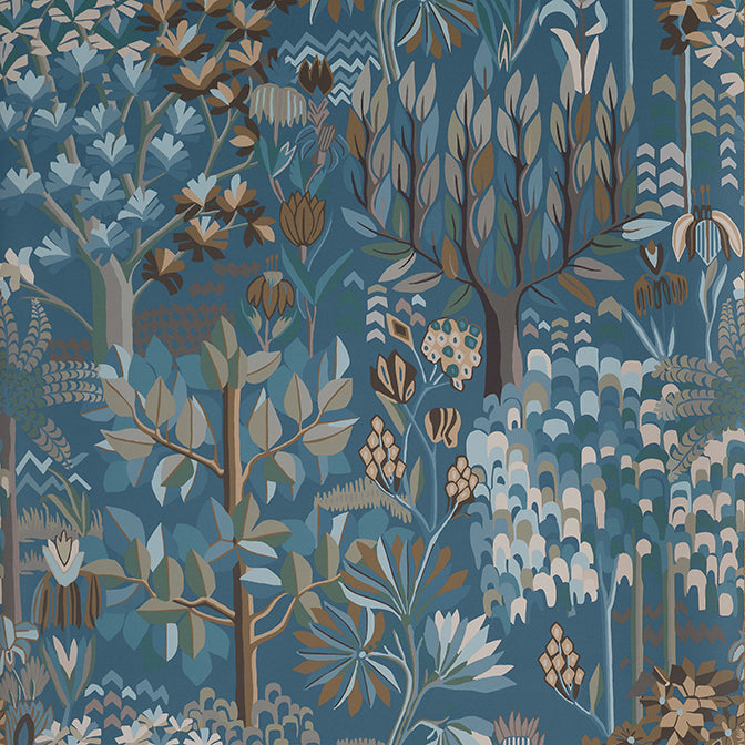 Thibaut Vista Alpine Wallpaper - Mineral