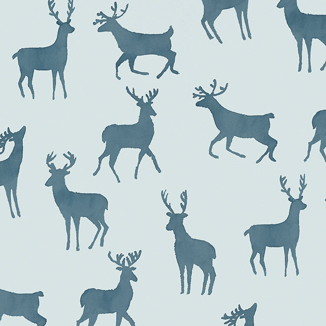 Thibaut Vista Bucks Wallpaper - Mineral