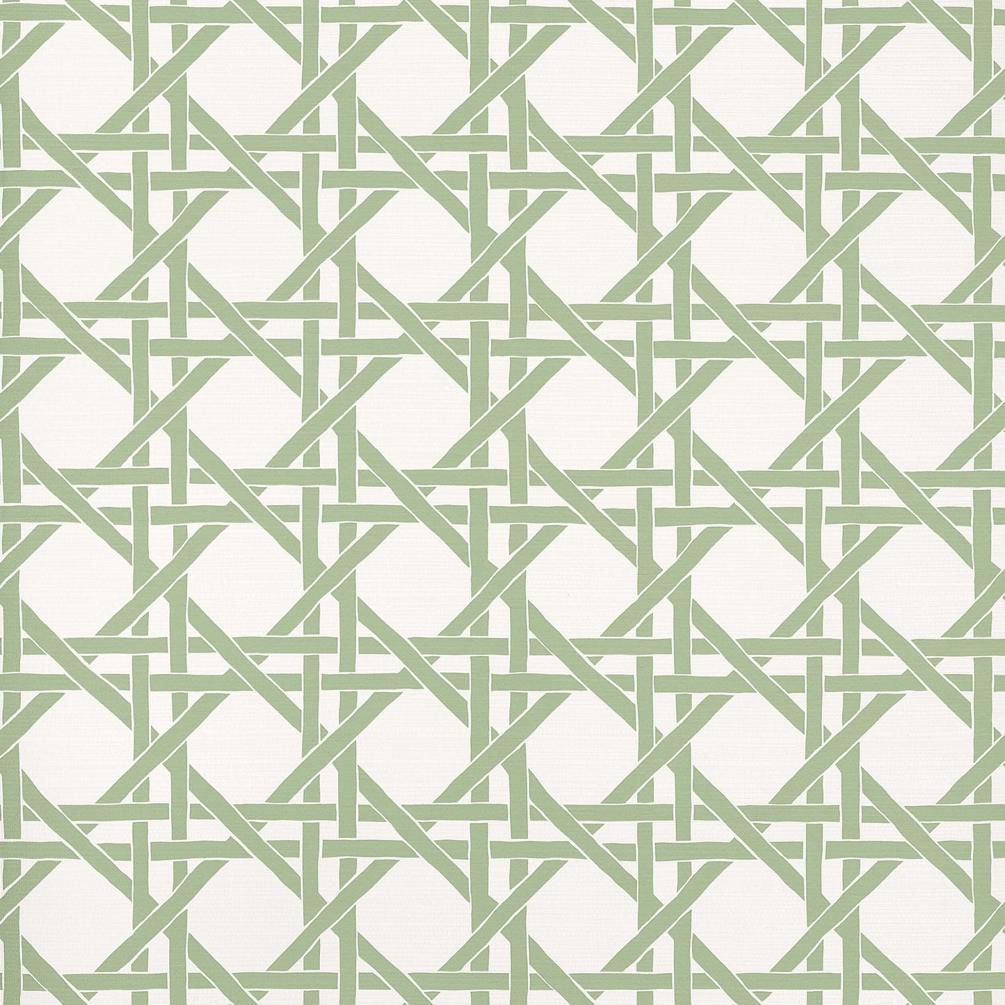 Thibaut Islander Canary Trellis Wallpaper - Willow