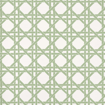 Thibaut Islander Canary Trellis Wallpaper - Willow