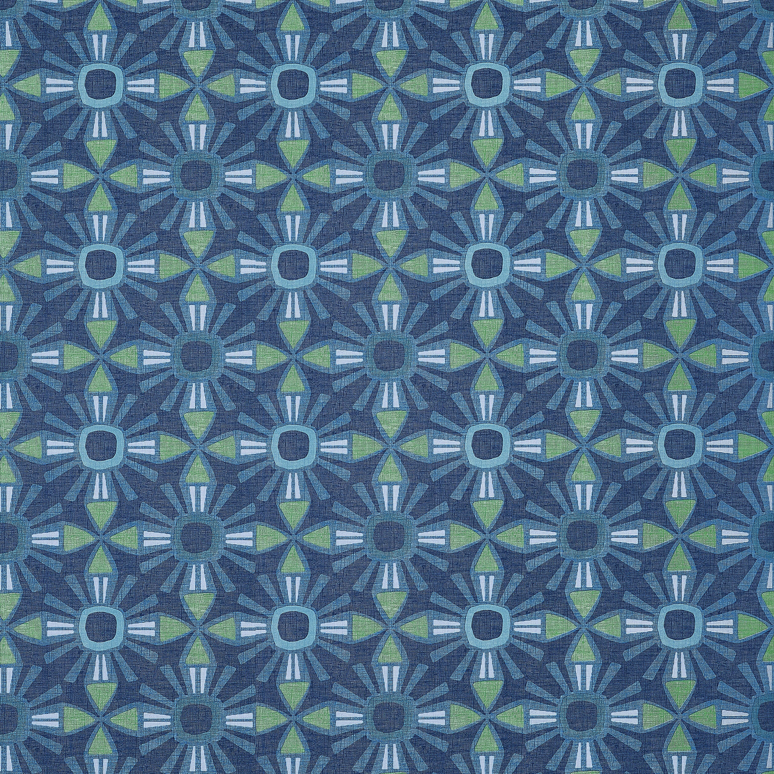 T15829 Thibaut Islander Kona Wallpaper - Navy – US Wall Decor