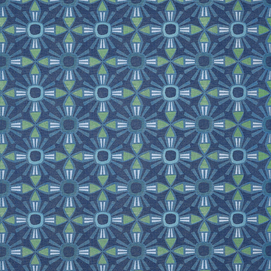 Thibaut Islander Kona Wallpaper - Navy