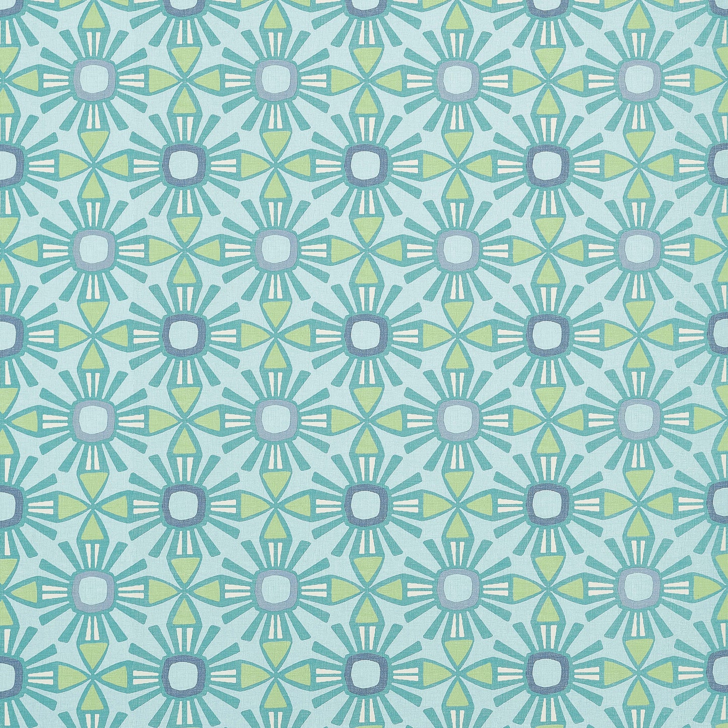Thibaut Islander Kona Wallpaper - Turquoise
