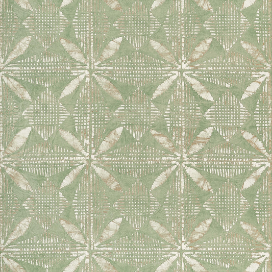 Thibaut Islander Tortuga Batik Wallpaper - Willow