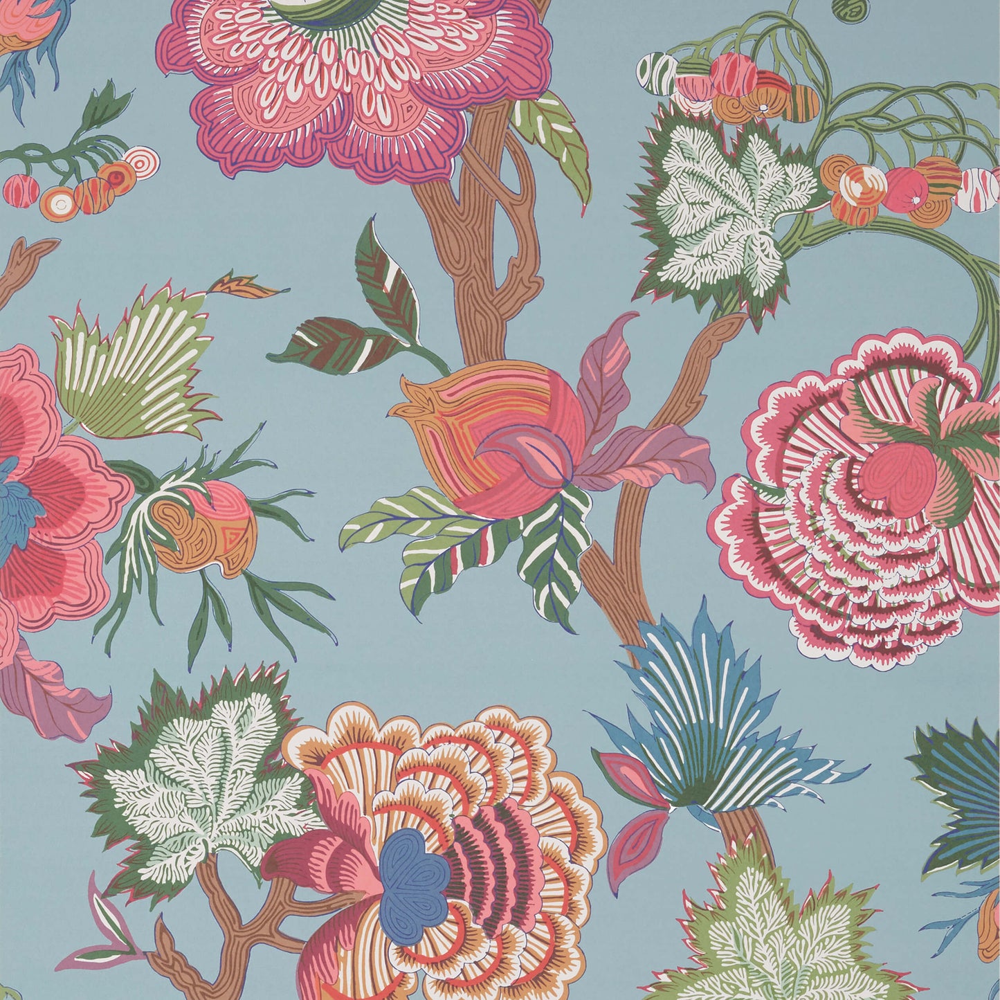 Thibaut Indienne Collection Wallpaper - SAMPLE