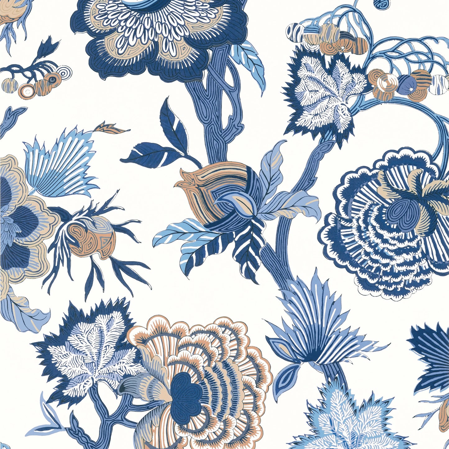 Thibaut Indienne Collection Wallpaper - SAMPLE