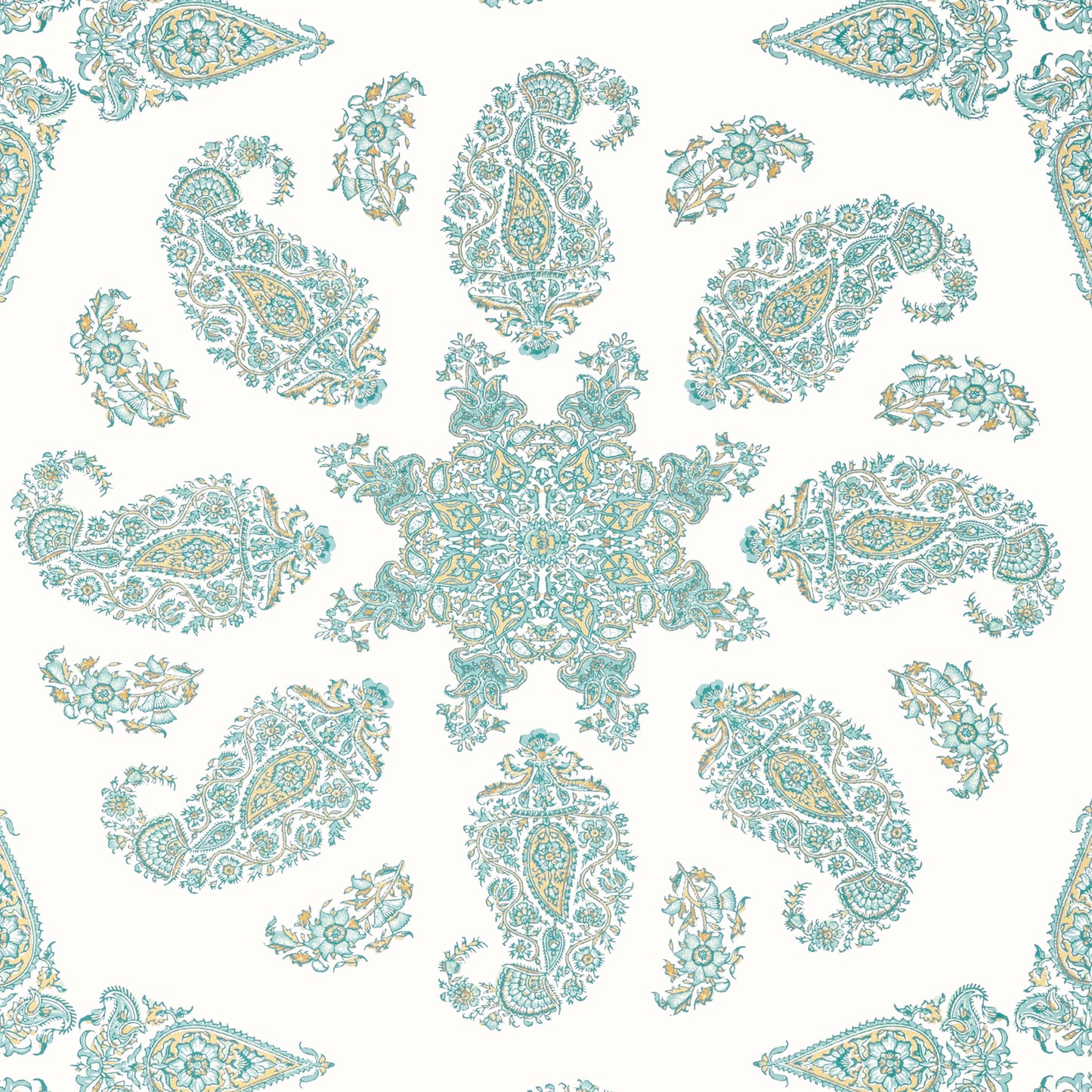 Thibaut Indienne Collection Wallpaper - SAMPLE