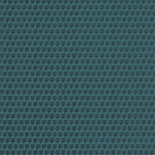 Thibaut Indienne Mimi Wallpaper - Teal