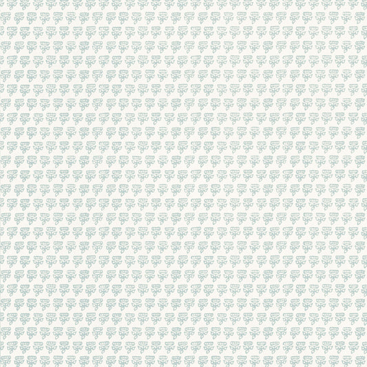 Thibaut Indienne Mimi Wallpaper - Robins Egg