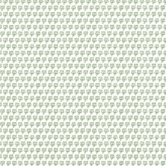 Thibaut Indienne Mimi Wallpaper - Green