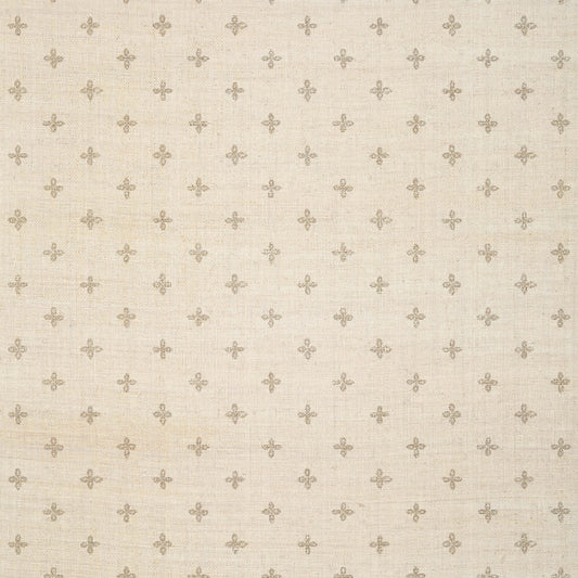 Thibaut Indienne Bethany Wallpaper - Beige on Off White