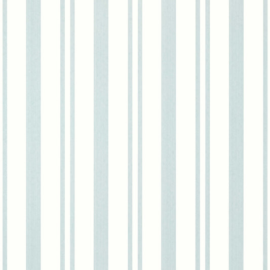Thibaut Indienne Maggie Stripe Wallpaper - Seaglass