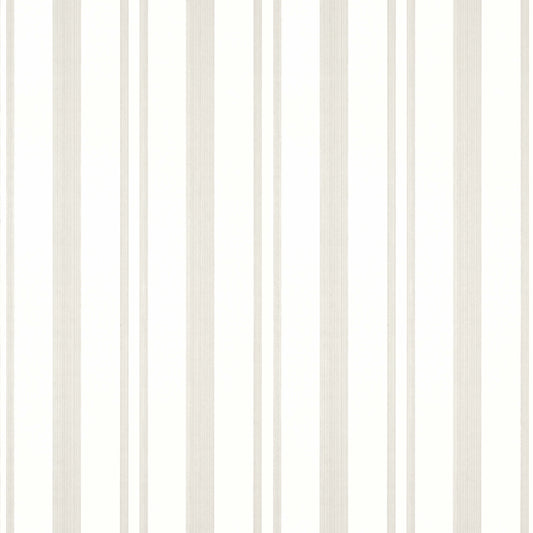 Thibaut Indienne Maggie Stripe Wallpaper - Beige
