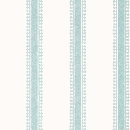 Thibaut Indienne Cambridge Stripe Wallpaper - Seaglass