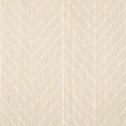 Thibaut Modern Resource Land Bridge Wallpaper - Beige
