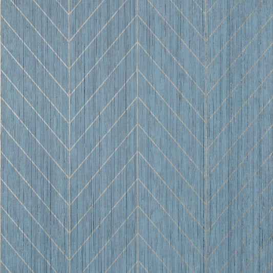 Thibaut Modern Resource Land Bridge Wallpaper - Mineral & Gold