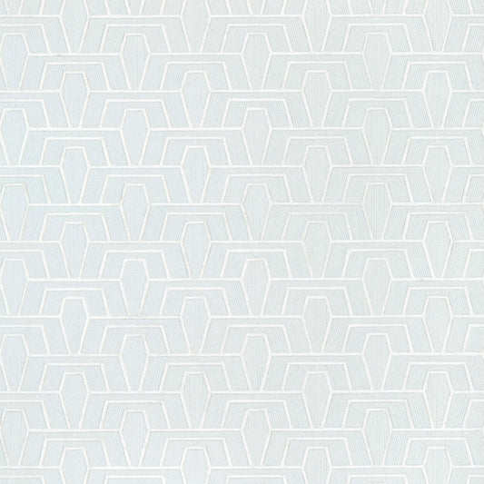 Thibaut Modern Resource Hinton Tunnel Wallpaper - Soft Blue