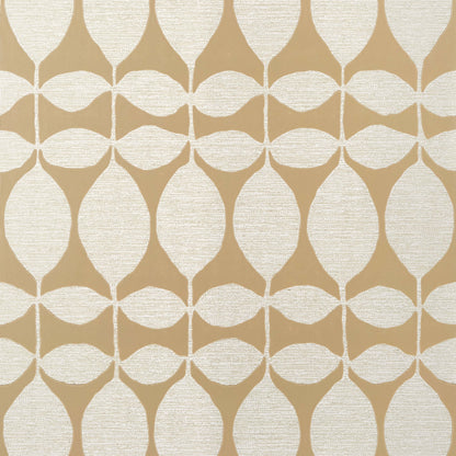Thibaut Modern Resource Lola Wallpaper - Metallic Gold