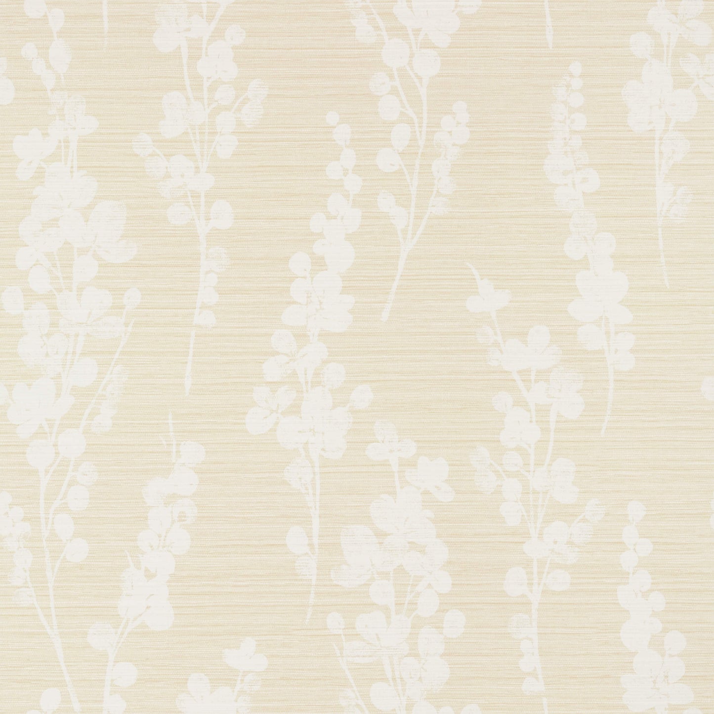 Thibaut Modern Resource Spring Blooms Wallpaper - Beige