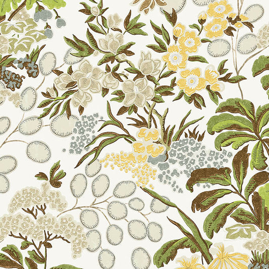 Thibaut Sojourn Meadow Wallpaper - Green