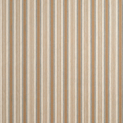 Thibaut Stripes & Checks Resource Bennett Stripe Wallpaper - Cognac